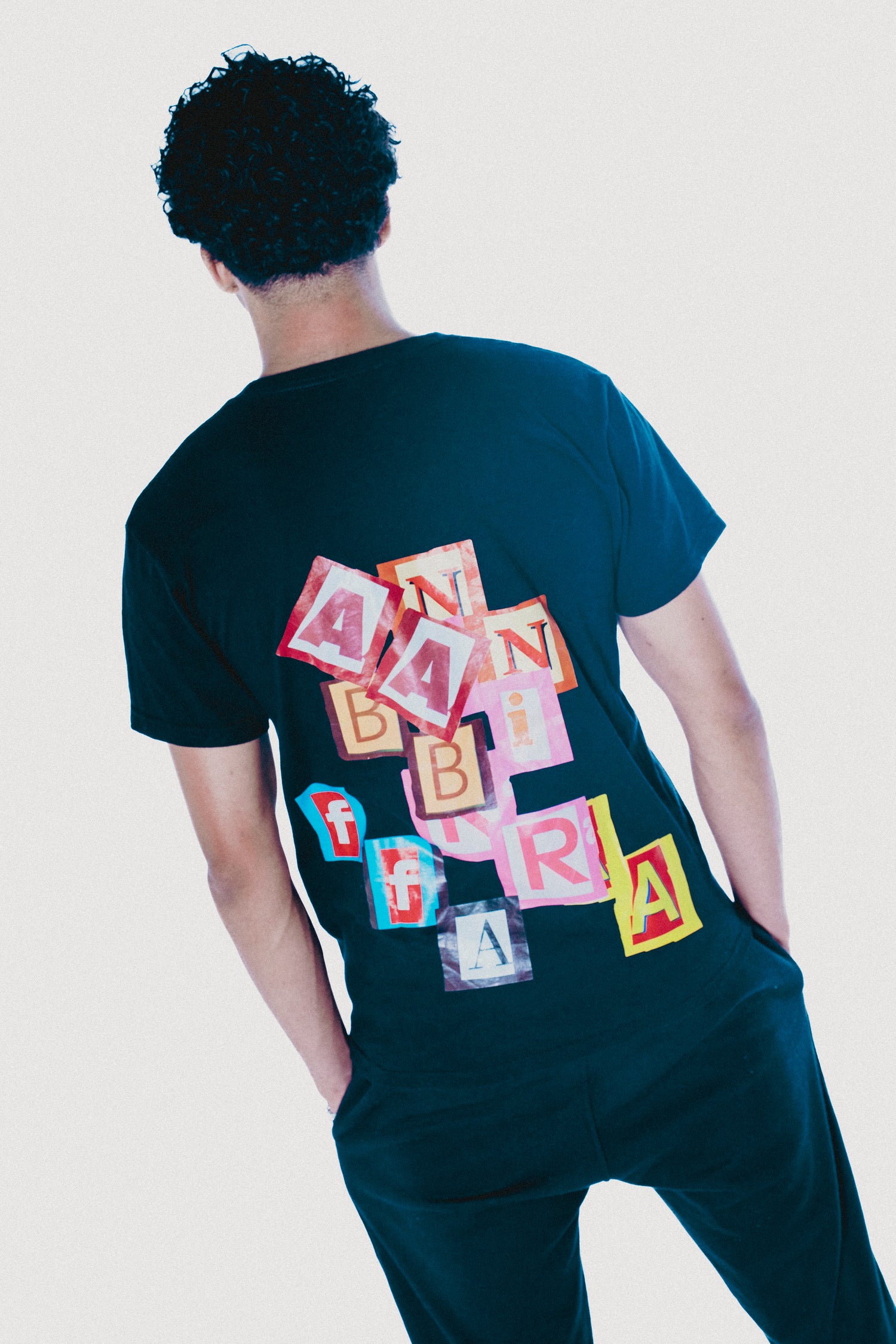 T-shirt classique abf noir