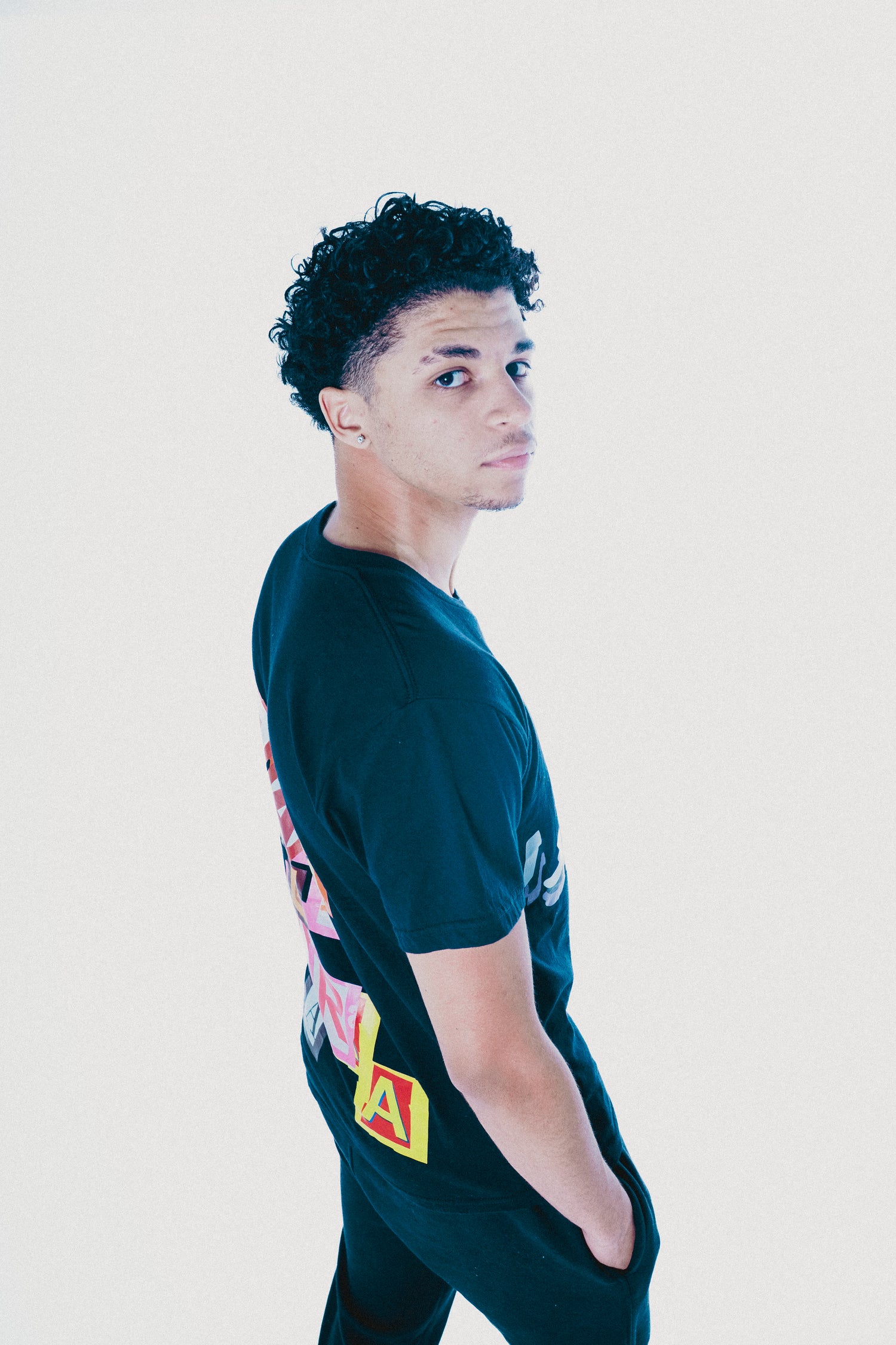 T-shirt classique abf noir